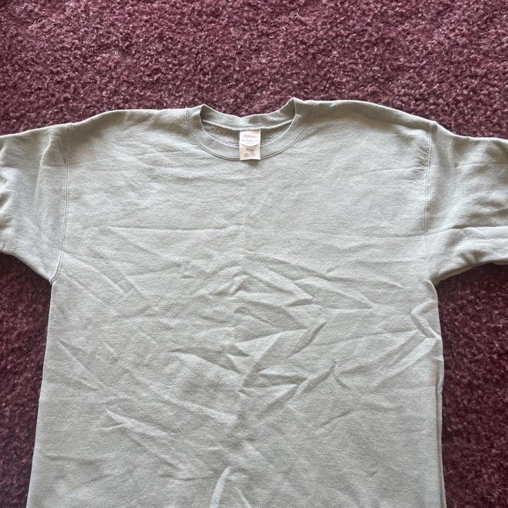 Hanes Olive green blank t-shirt #tee #blank